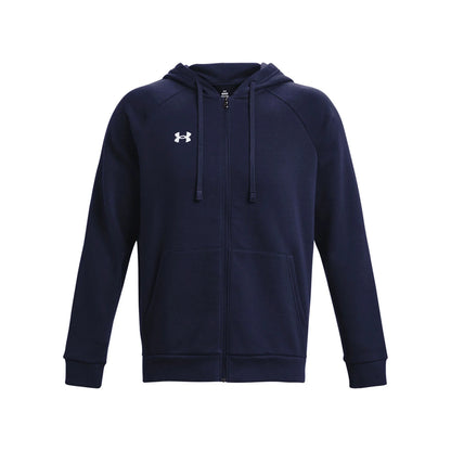 UA Rival Fleece FZ Hoodie - navy